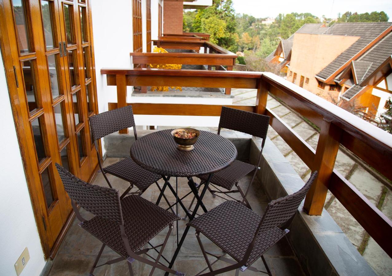 Apartamento Para Temporada No Alto Do Capivari กังโปสดูจอร์เดา ห้อง รูปภาพ