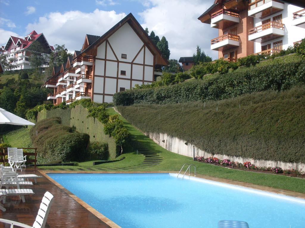 Apartamento Para Temporada No Alto Do Capivari กังโปสดูจอร์เดา ห้อง รูปภาพ